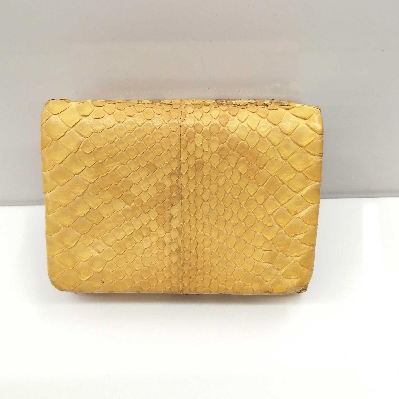 Compact Wallet Model Number Python Leather GENTEN - image 1