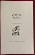 1996 Melville Press Fine Press ’Cetus The Whale’ Prospectus Folder (Moby Dick)