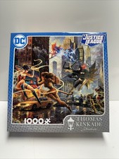 DC Comics Justice League Puzzle Thomas Kinkade Studios 1000 Pieces New Sealed