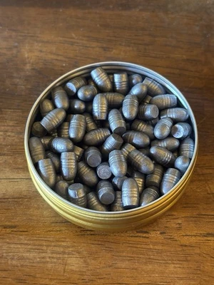 .25 caliber 6.35mm Huben Boat Tail Slugs 47gr pellets 100 count!
