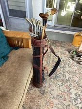 Hickory Louisville Golf Stewart Ironset With Jack White T Morris Woods HB Putter