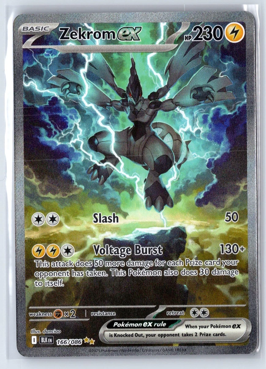 25+ Zekrom Pokémon Individual Cards with Full Art for sale