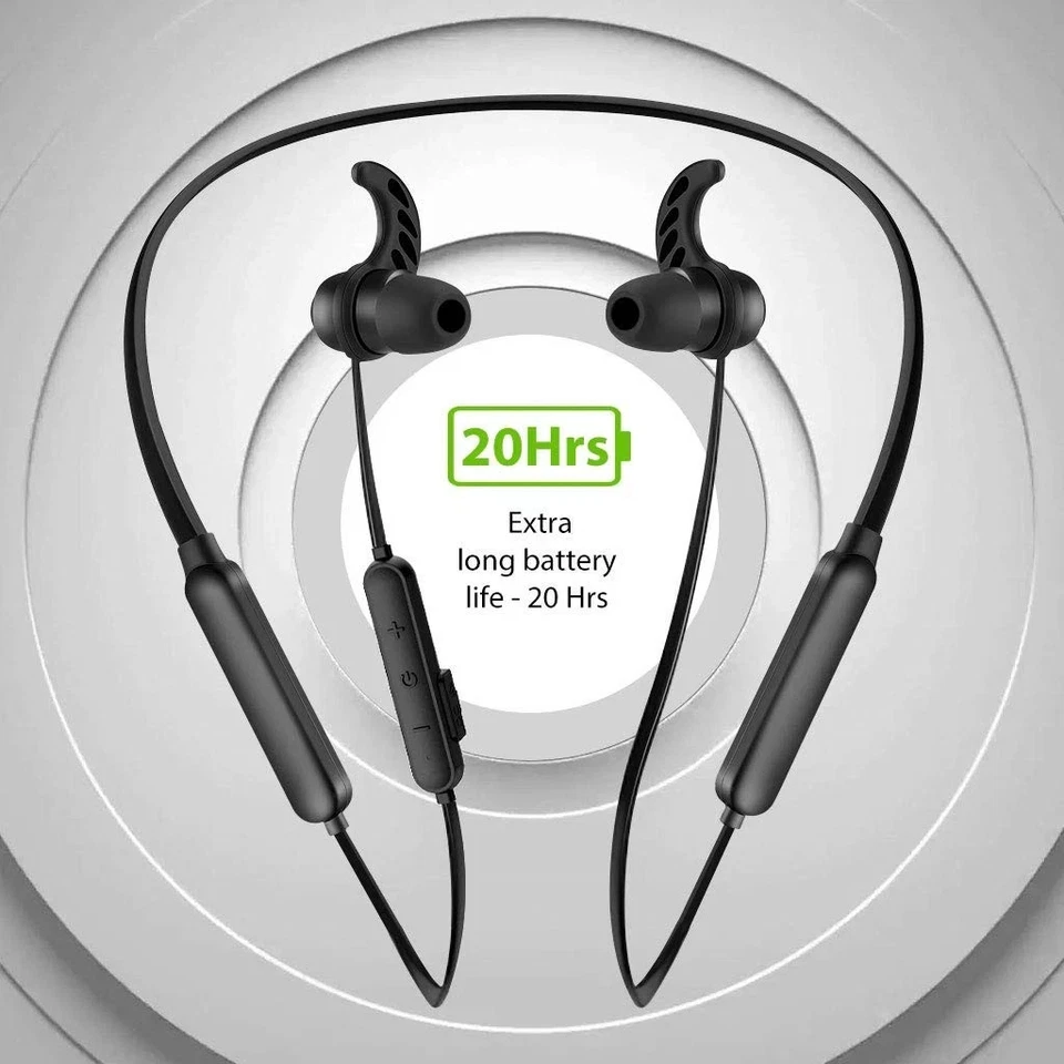 Avantree NB16 Bluetooth Neckband Headphones Earbuds for TV PC, No Delay, 20 Hrs - Image 3 of 4