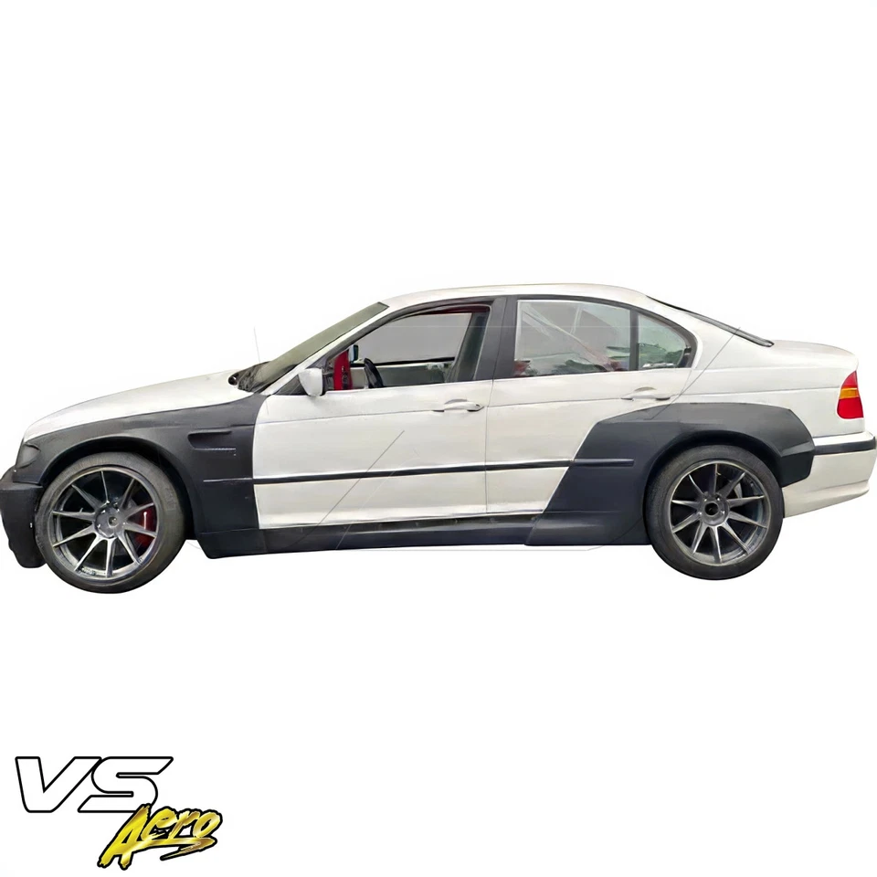 VSaero FRP TKYO V1 Wide Body Fender Flares (rear) 325i 330i (E46) 4dr Sedan for Foto 4 de 4