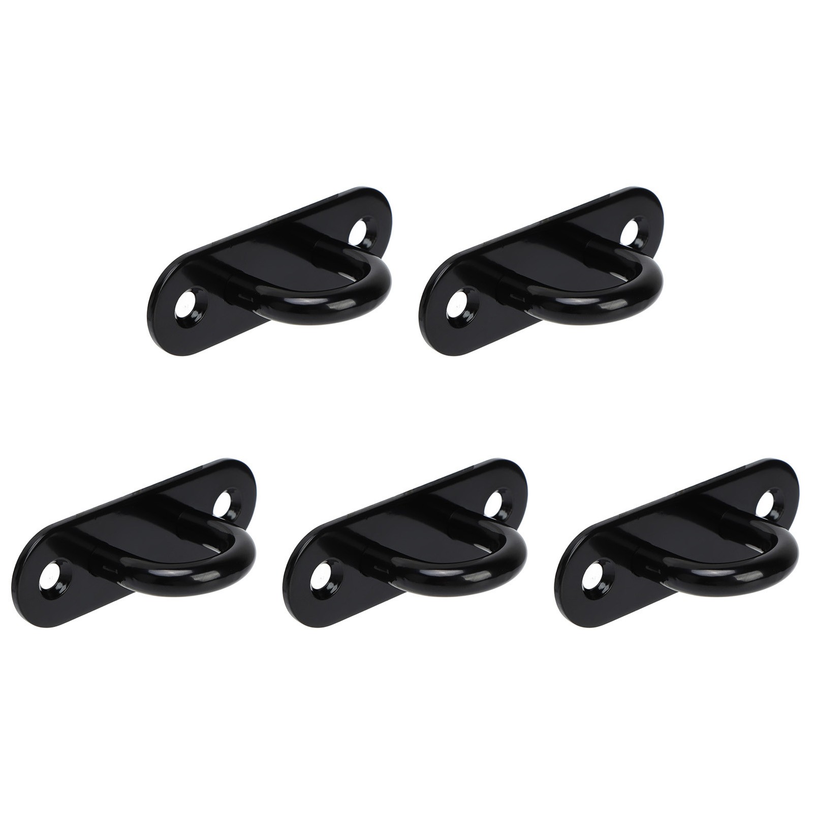 5Pcs Stainless Steel Eye Plate Ceiling Hook Pad Eye Plate Reinforced Load