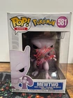 JSA Signed Ted Lewis Funko Pop! Games Vinyl: Pokémon Mewtwo #581 [BOX DMG]
