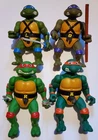 TMNT 13” 1989 Playmates Giant Teenage Mutant Ninja Turtles Lot of 4