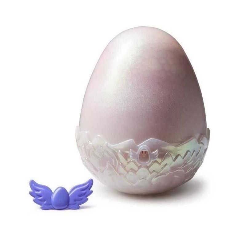 Hatchimals Alive Eclosion Secrete Spin Master : draggle interactif rose magique