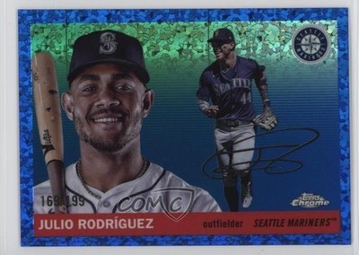 2025 Topps Chrome Platinum Anniversary /199 Julio Rodriguez Rodríguez #179 0d0u