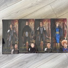 Barbie Black Label Catching Fire Hunger Games Lot Of 4 In Box NEW