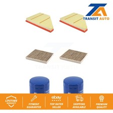 Air Cabin Engine Oil Filters (6 Total) Kit For Cadillac Chevrolet Blazer XT5 GMC