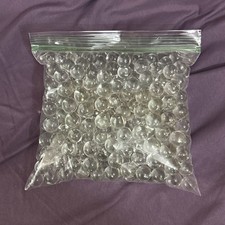 288 Round Clear Glass Marbles for Vase Filler Decor Play