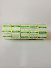 PAT Test / Testing Electrical Labels Stickers 5000 Passed Labels