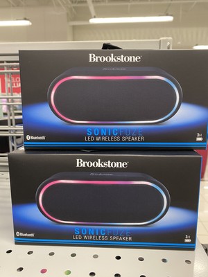 Brookstone Sonicfuze Led Alto Falante Sem Fio Ebay Brookstone Sonicfuze Led Alto Falante Sem Fio Ebay