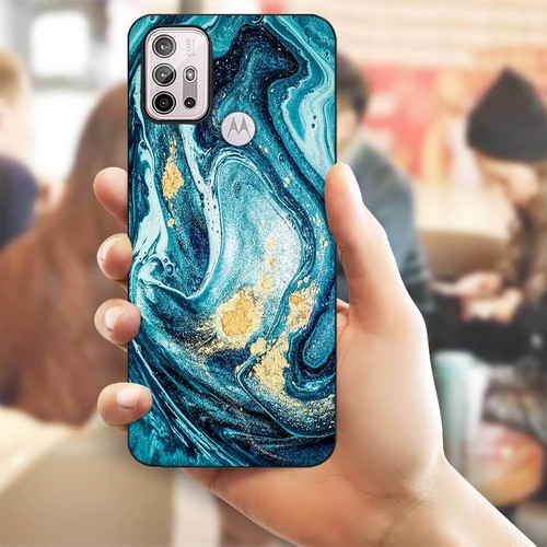 Marble Texture Case For Motorola Moto G Stylus G Play G 5G Edge Soft Phone Cover - Photo 18 sur 83