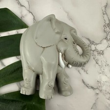Burwood Vintage Elephant Wall Hanging Nursery Decor Gray Animal Small Home