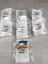 Lot Of 7 LEGEND 102-514 1/2" T-3100 GAS BALL VALVE WITH SIDE TAP #GG-5B