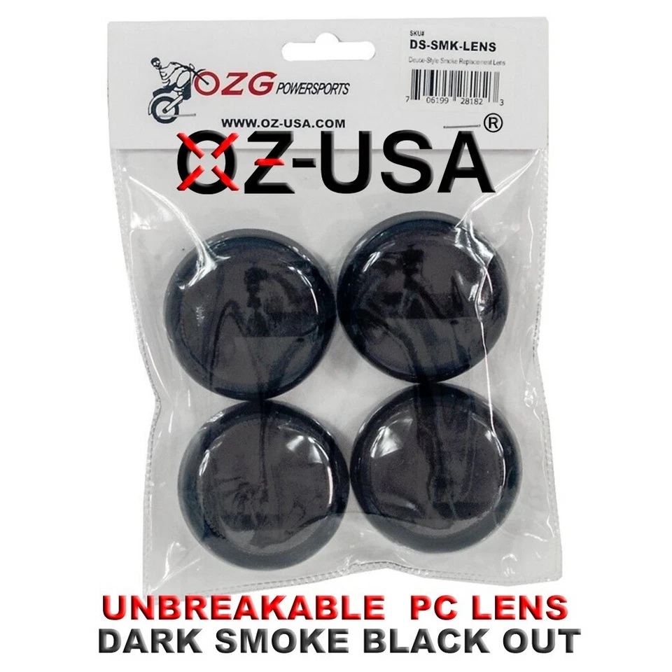 Темный дым поворот сигнал объектива мигалка крышка Harley FXD FXS FLST FLHTC FLTR dyna XL - Изображение 2 из 4