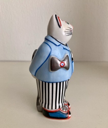 Vintage Villleroy Boch Porcelain Cat- Tomcat Benedikt Automobile Hangover - Picture 3 of 5