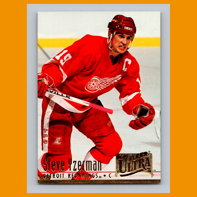 レッドダイヤモンズ 選手名鑑 ’93 VHS Steve Yzerman #67 1994 Fleer Ultra Detroit Red Wings Hockey Card