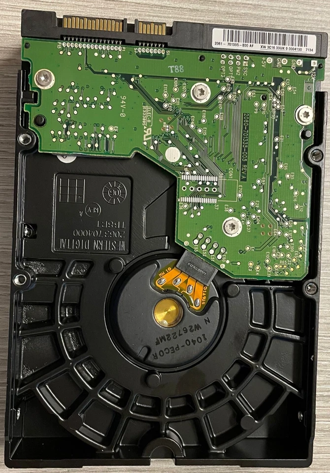 Hard Disk Western Digital 80GB SATA 3.5" WD800JD usato, in ottime condizioni - Immagine 4 di 4