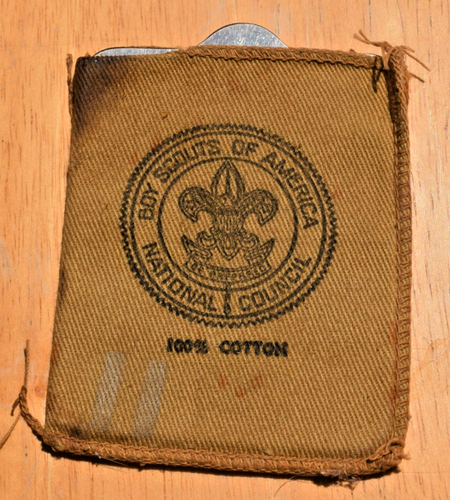 Vintage BOY SCOUTS OF AMERICA SIGNAL MIRRORS & pouch, BSA National Council - Picture 5 of 5