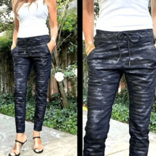 Pantalones de chándal Bevy Flog Shely negros camuflados talla 29