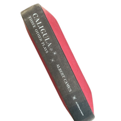 Vtg. CALIGULA & Three Other Plays by ALBERT CAMUS (1970)