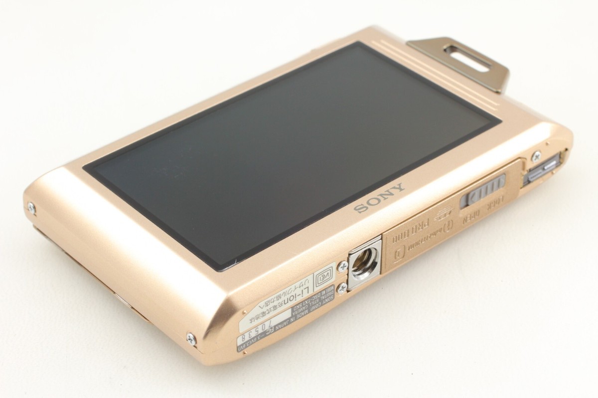 Sony Cyber-Shot DSC-TX1 Gold Digital Camera Free Ship JAPAN