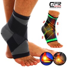 Ankle Brace Support Plantar Fasciitis Compression Foot Sleeve Wrap Jogging Pain