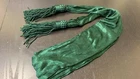 Civil War GREEN Colored Hospital Officer SILK Sash - 90" long - NEW