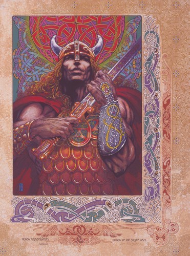 Celtic Gods and Goddesses. 6 Art Prints by Jim FitzPatrick. A3 11"x16" - Picture 6 of 7