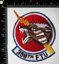 USAF 358th FTU Formal Training Unit Squadron Patch