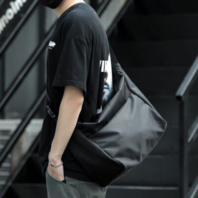 Waterproof Large Capacity Crossbody Shoulder Messenger Men Travel Bag Backpack