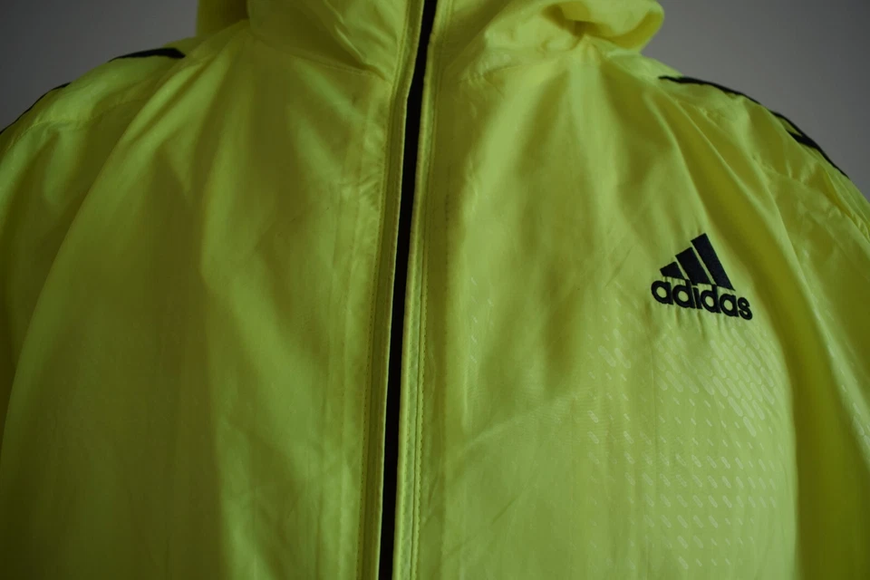 Adidas Yellow Wind FZ running jacket Genuine Adidas Size (M) great condition - Image 4 of 4