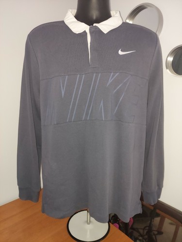 Vintage Nike SB Long Sleeve Polo Rugby 