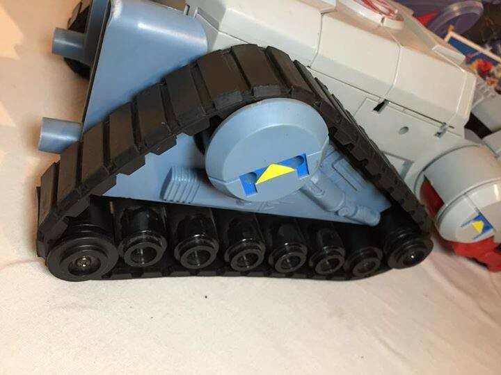 Thundercats Rubber Repro Treads x2 Thundertank (Treads only Thundercats Rubber Repro Treads x2 Thundertank (Treads only