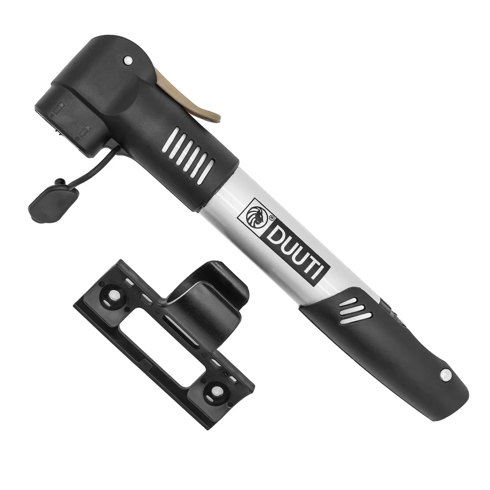 Fahrrad Mini Pumpe Luft Handpumpe Doppel Kopf Bike AV DV SV Auto Dunlop Ventil - Bild 3 von 3