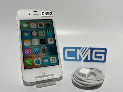 Apple iPhone 4s 16GB Weiß (Ohne Simlock) A1387 (CDMA + GSM) Top Zustand OVP #492 - Bild 1 von 4