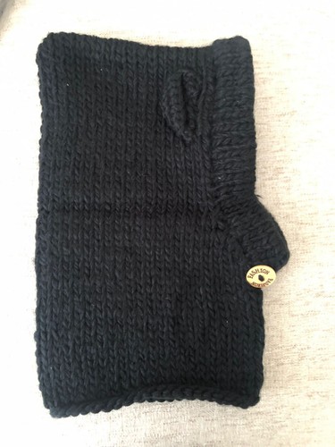 Kids Children Bear Snood With Ears Black Bundle Set Animal Snood 3 Available - Picture 5 of 5