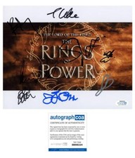 "The Lord of the Rings: The Rings of Power" SIGNED 8x10 Photo -Sophia Nomvete +7
