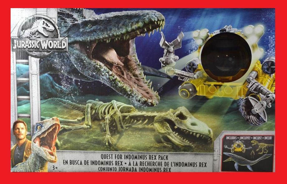 jurassic world quest indominus rex pack