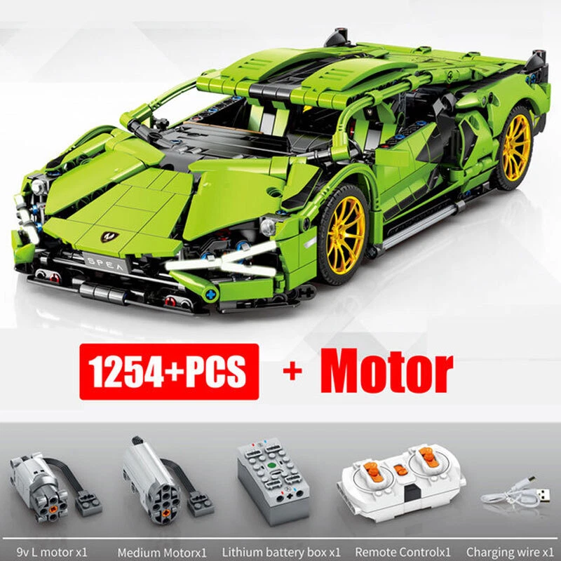 Lego Lamborghini Compatible  Building Blocks Lamborghini