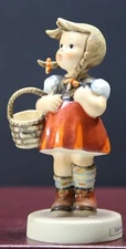 Goebel M.I. Hummel figurine #96 "Little Shopper" TMK5, 4.5 " Germany