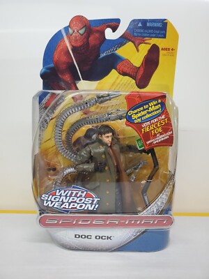 Marvel Legends 2007 2008 Spiderman 2 Toy Biz Doc Ock with Signpost