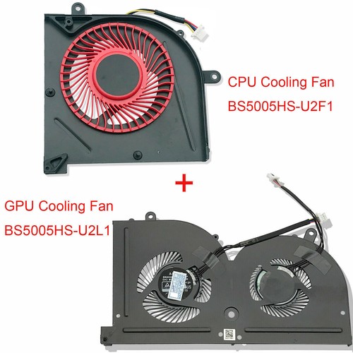 CPU + GPU Cooling Fan for MSI GS63VR 6RF, GS63VR 7RF, GS63VR Stealth Pro MS-16K2