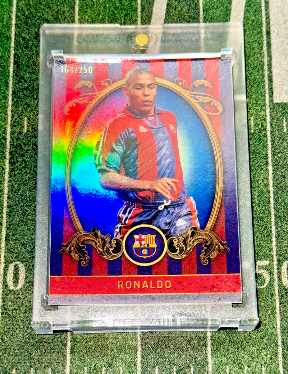 2023-24 Topps FC Barcelona Team Set Ronaldo R9 Nazario Blue