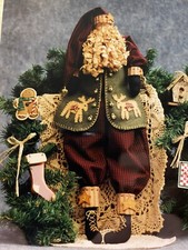 NICHOLAS 24" FOLKART SANTA DOLL PATTERN - by FRUITFULL HANDS - UNCUT