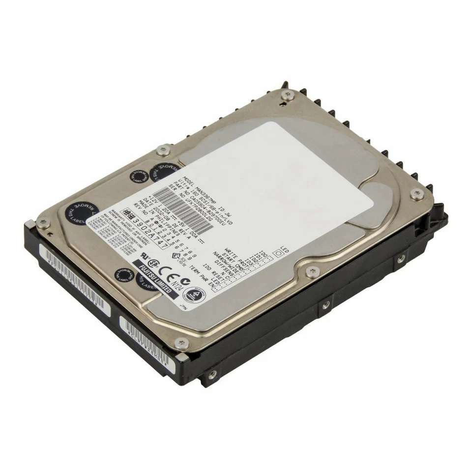 Hard Fujitsu MAN3367MP 36GB 10000U/Min 8MB SCSI Ultra 160 68-PIN 3.5 " Inch - Image 3 of 3