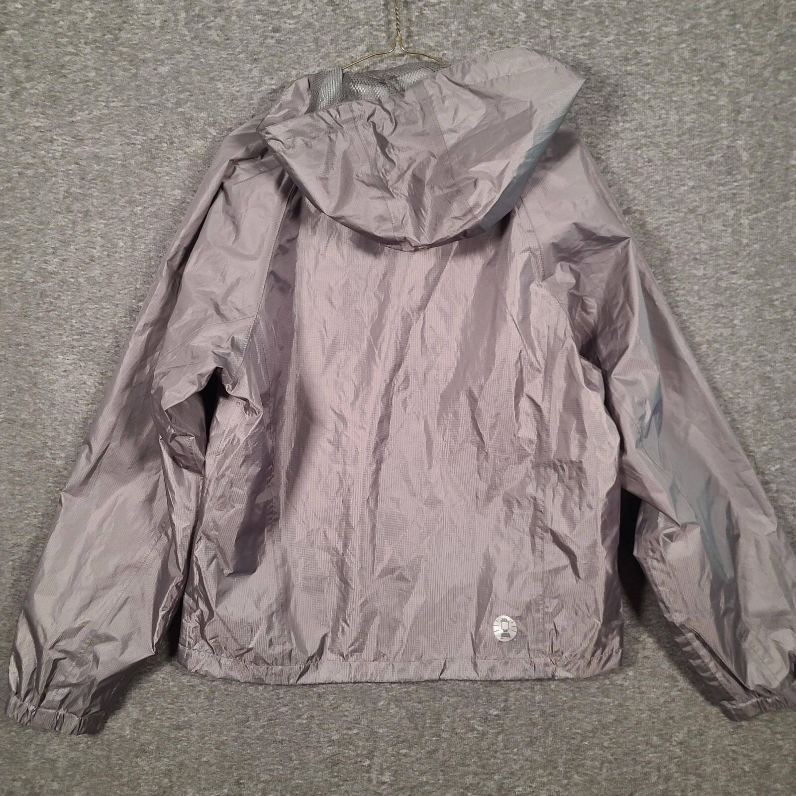 Coleman Pullover Multitec Rain Jacket Gray Small … - image 8